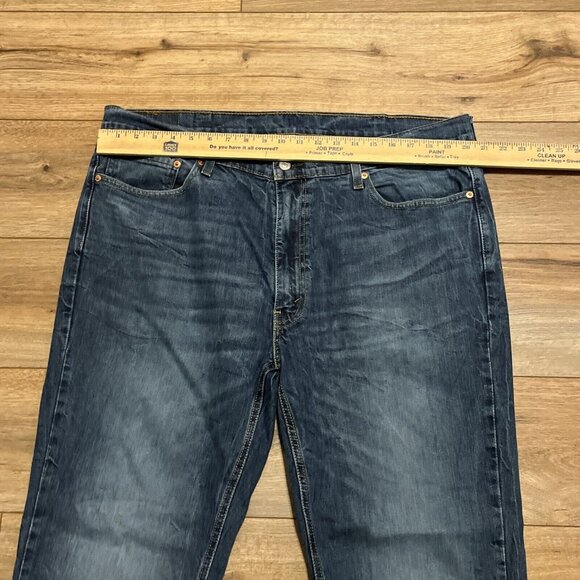 Men's Levis 541 Athletic Taper Fit Denim Jeans SZ 40x30 Blue Stretch Modern - Picture 4 of 13